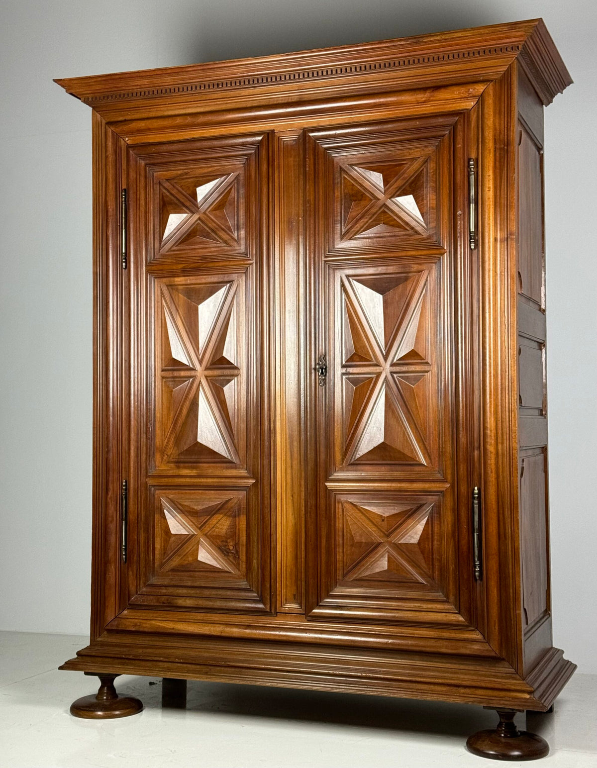 Burgundy Walnut Cabinet, Late 19th Century, photo 9