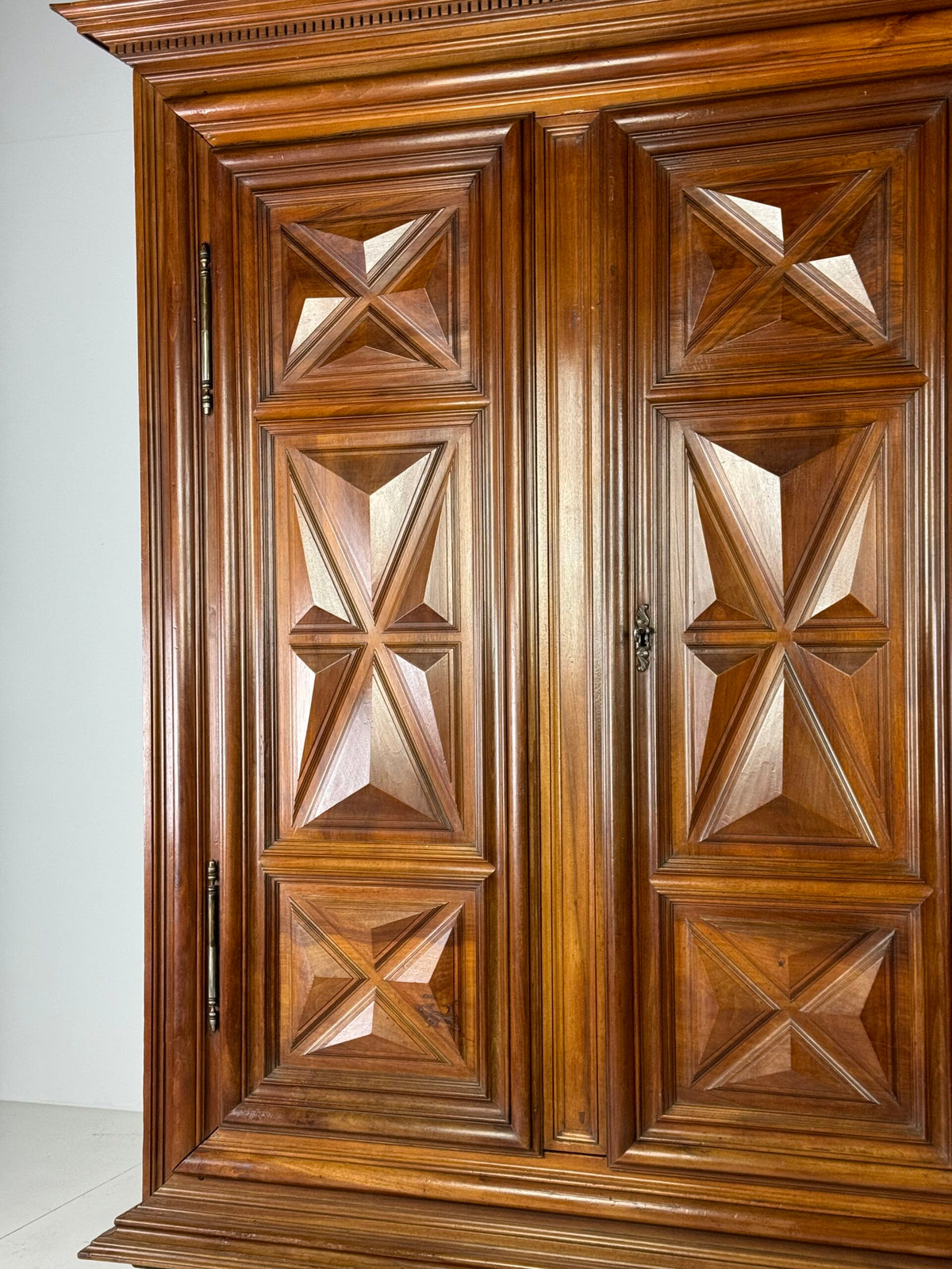 Burgundy Walnut Cabinet, Late 19th Century, photo 12
