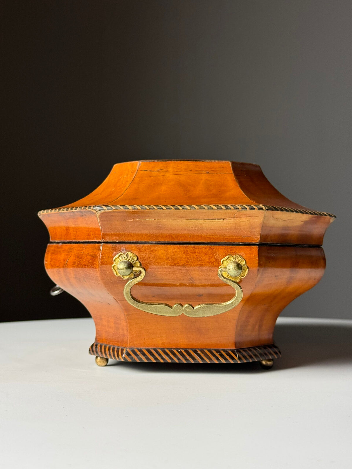 English Musical Jewellery Box with Swiss Movement, c. 1820 to 1860, photo 2