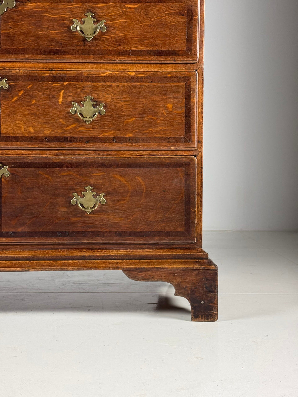 English Oak Tallboy Chest on Chest, c. 1800, photo 25