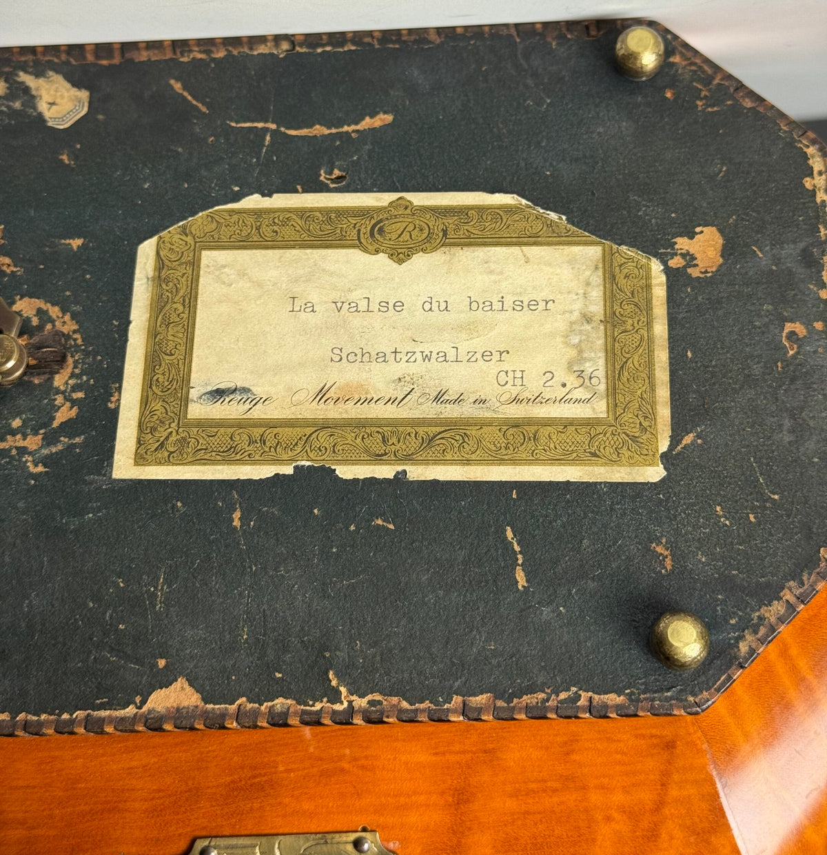 English Musical Jewellery Box with Swiss Movement, c. 1820 to 1860, photo 3