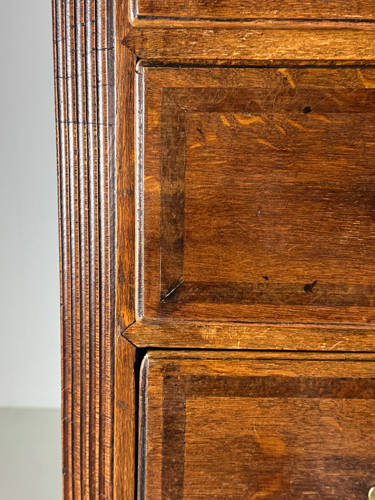 English Oak Tallboy Chest on Chest, c. 1800, photo 16