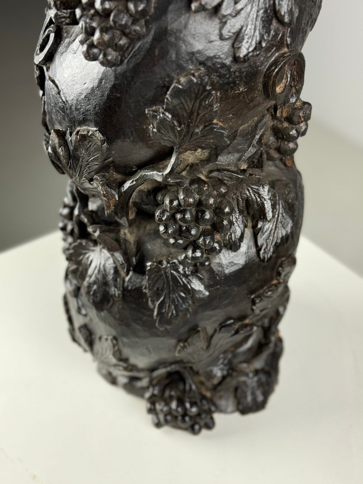 French Hand Carved Column Fragment from an Altar, 18th Century, photo 18