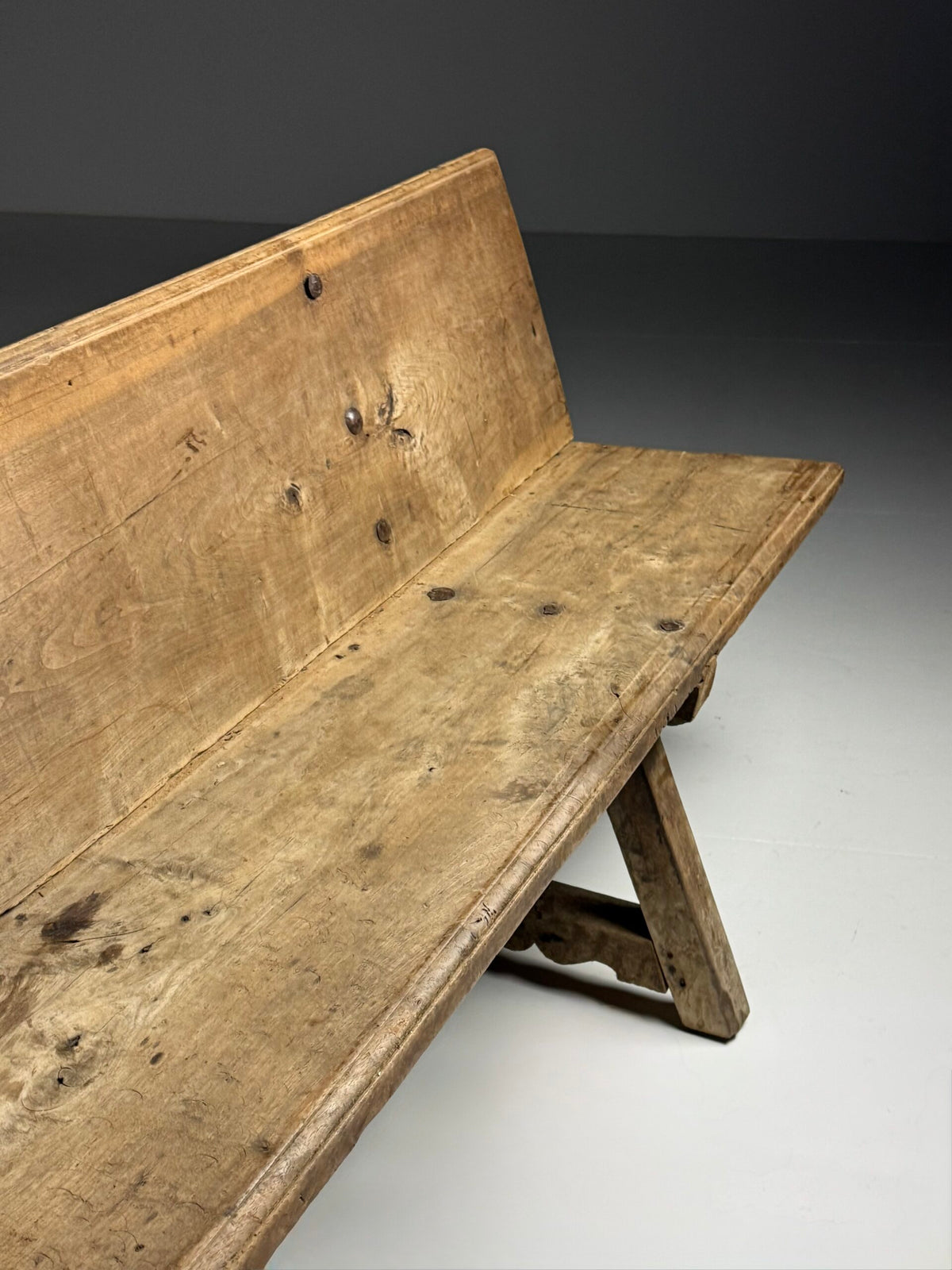Spanish Bench, 18th Century, 240 cm, photo 21