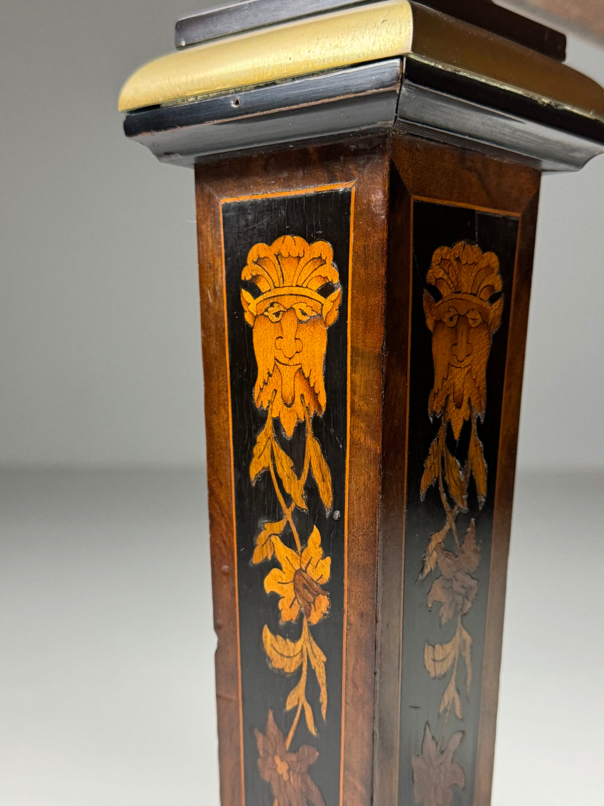 French Ebony Marquetry Games Table, 19th Century, photo 5