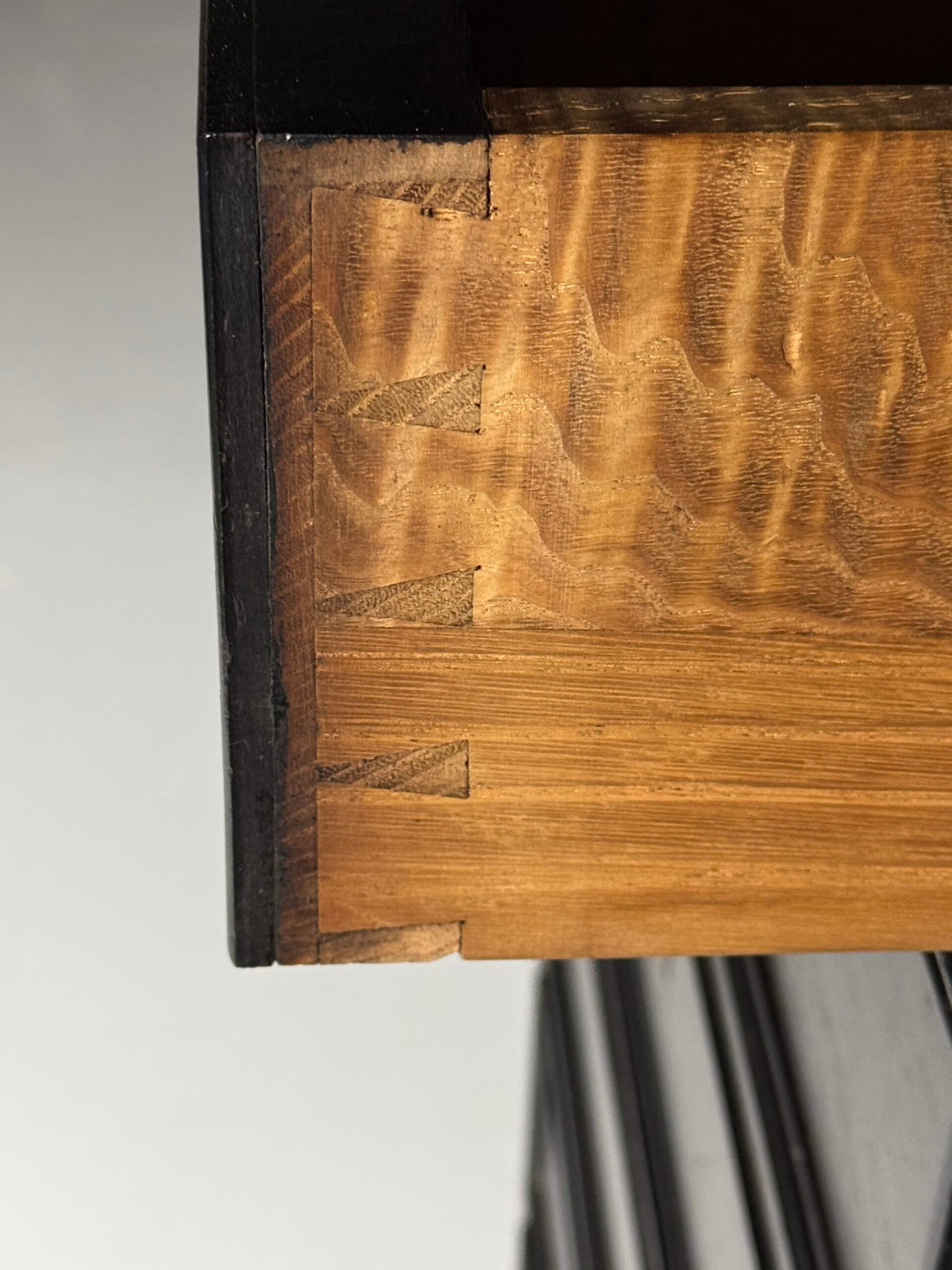 Louis Philippe Black Secretaire Chest of Drawers, 19th Century, photo 10