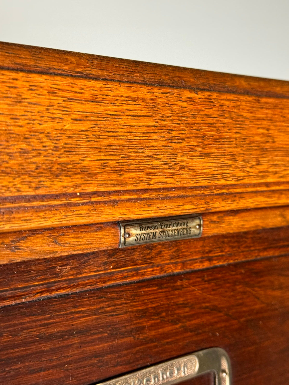 German Stolzenberg Filing Chest of Drawers, Mid 20th Century, photo 11