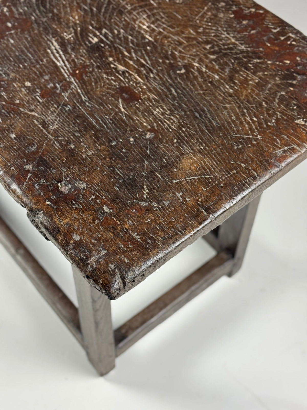 Oak Console Table with Single Plank Top, 18th Century, photo 13