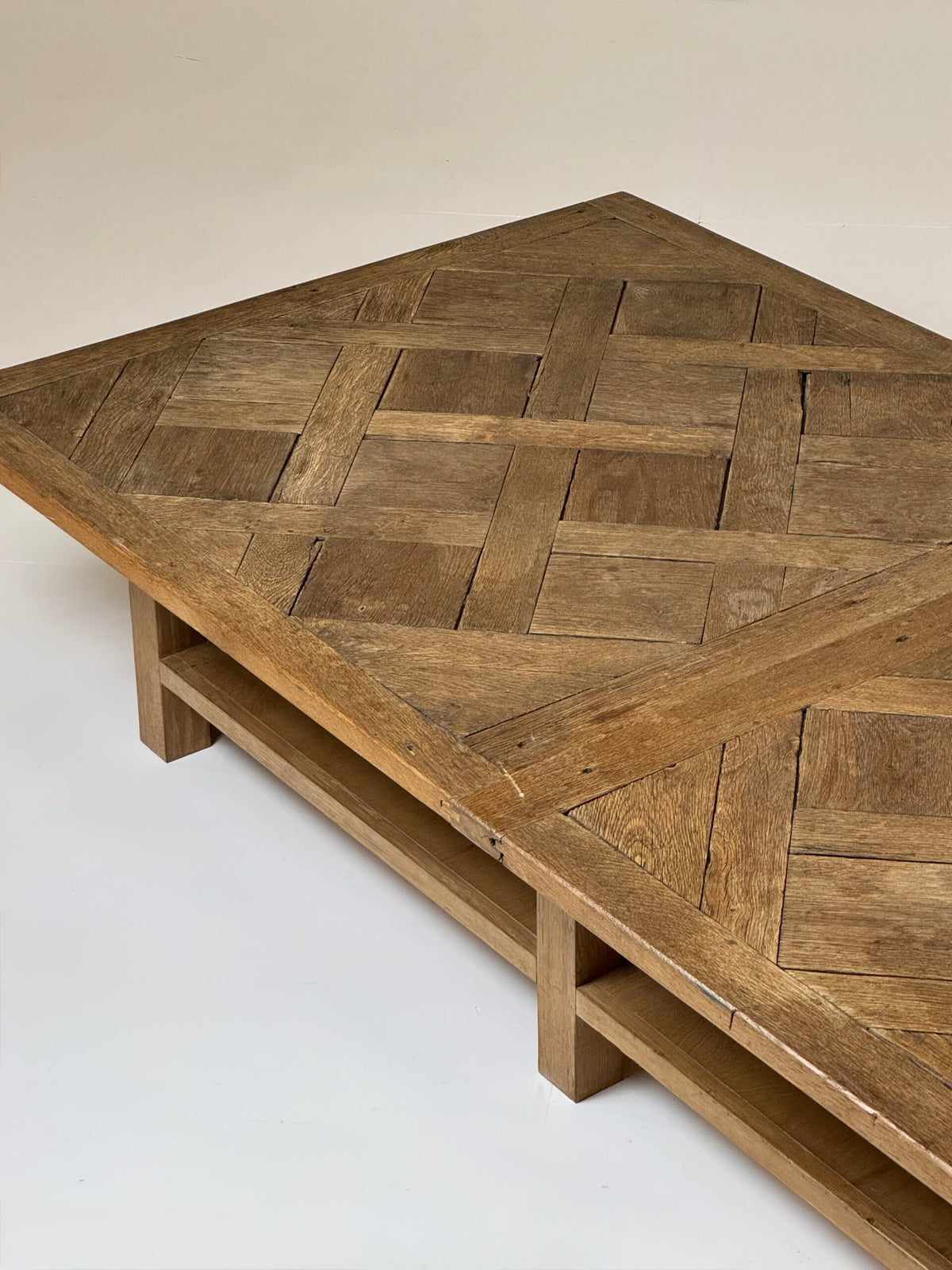 Extra Large Coffee Table from Two Versailles Floor Panels, photo 19