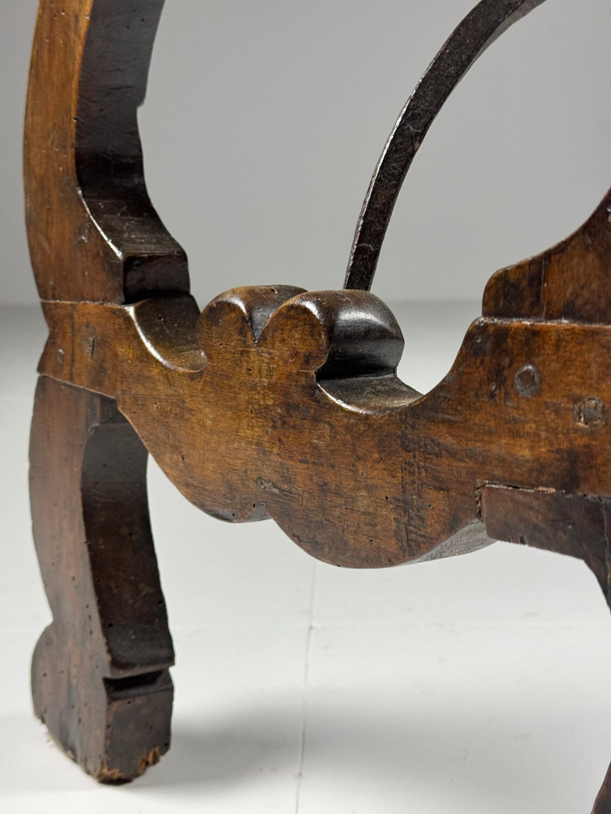 Italian Walnut Console Table, 18th Century, photo 15