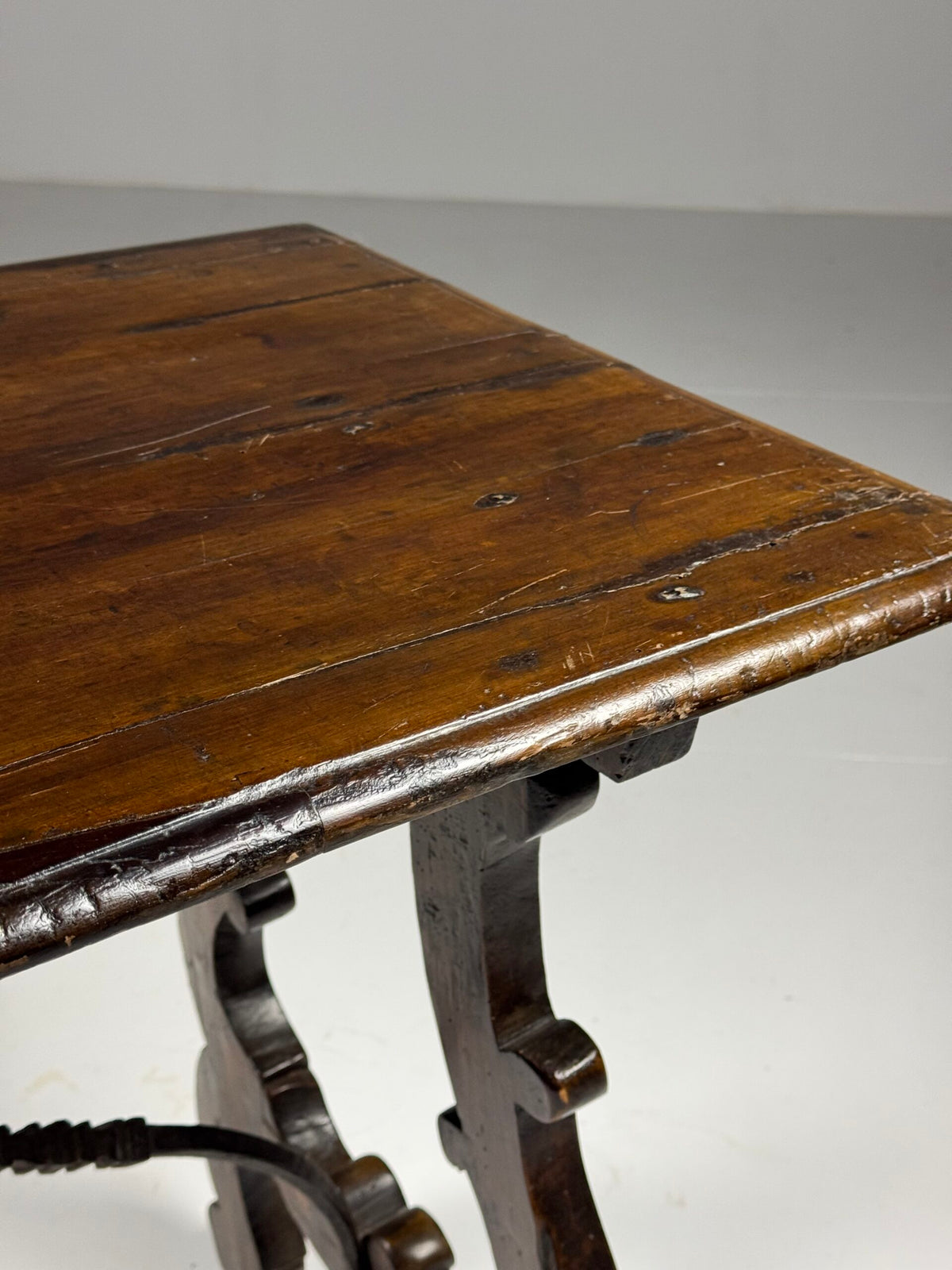 Italian Walnut Console Table, 18th Century, photo 10