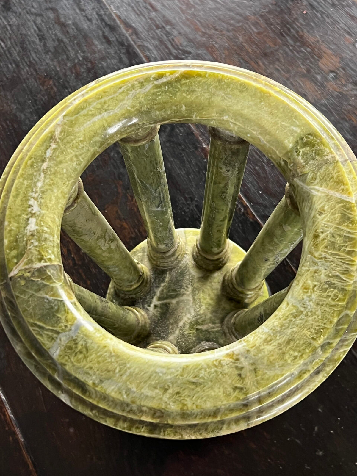 Green Marble Ornament, 20th Century, photo 9