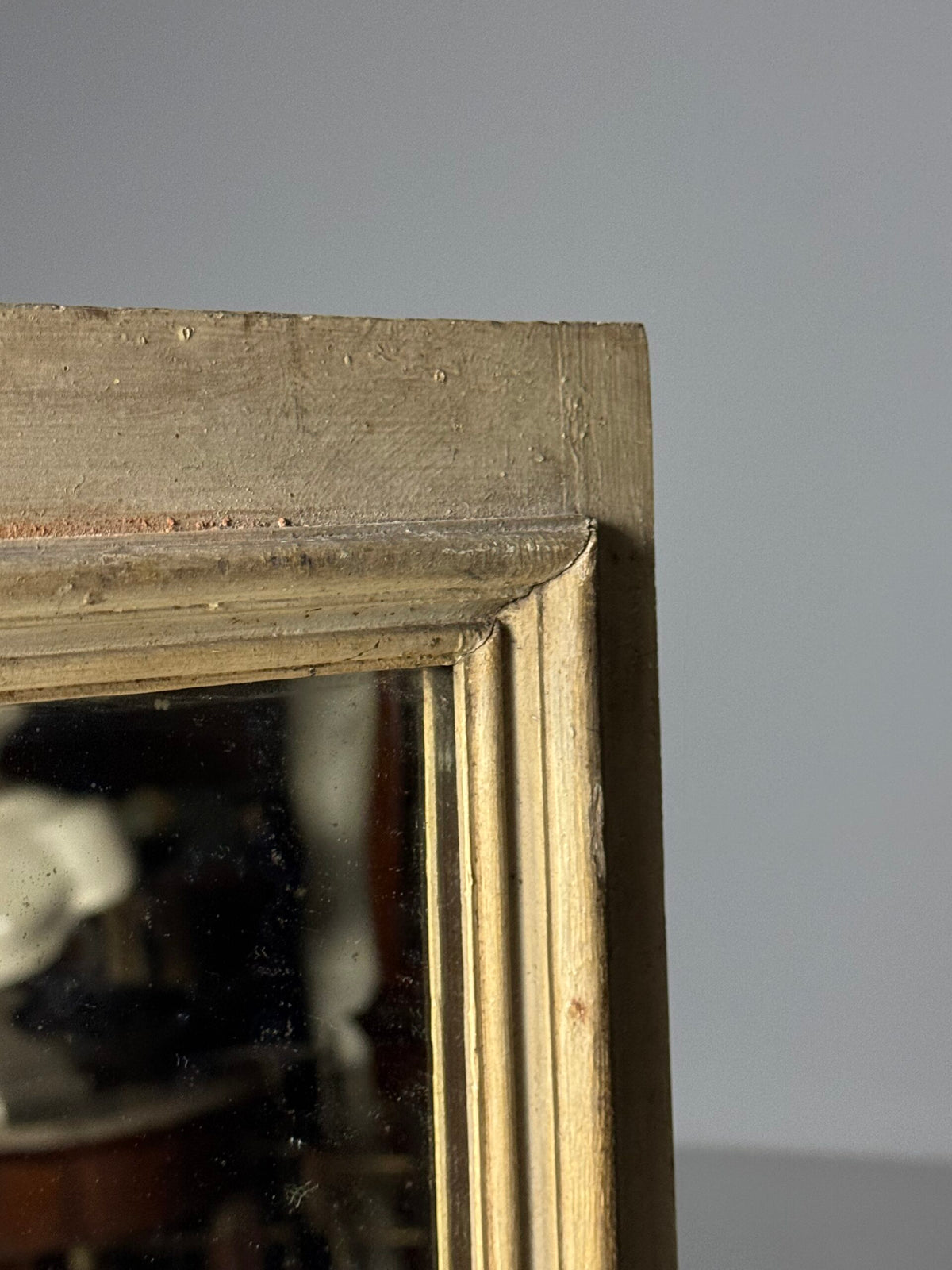 Antique French Mirror with Wavy Glass, Early 20th Century, photo 10