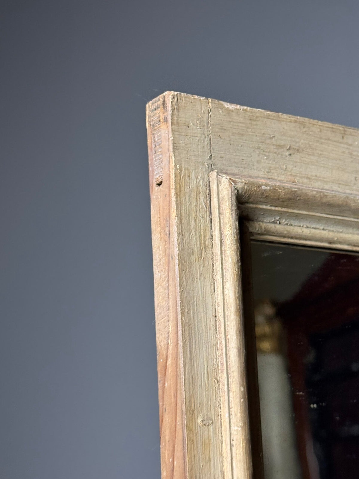 Antique French Mirror with Wavy Glass, Early 20th Century, photo 8