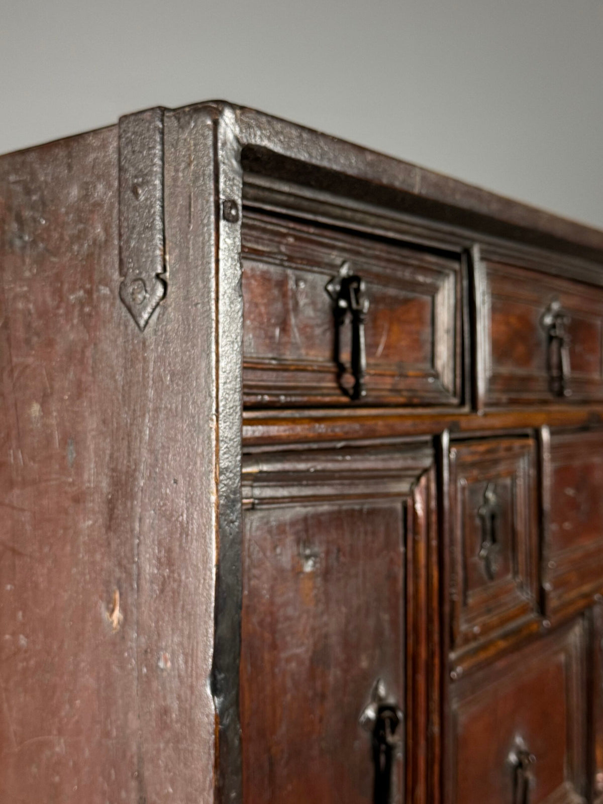 Spanish Walnut Vargueno, c. 1700, photo 10