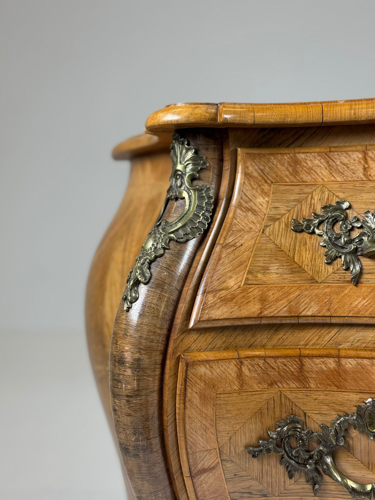Swedish Rococo Marquetry Commode, 18th Century, photo 16