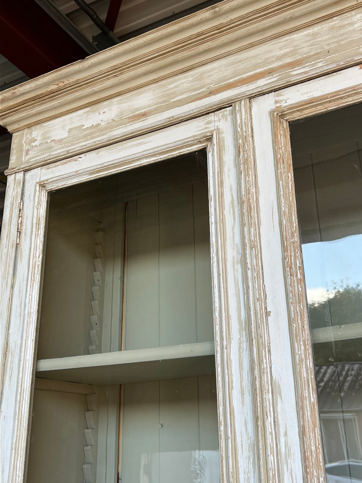 Giant Weathered Library Bookcase from Near Brussels, photo 11
