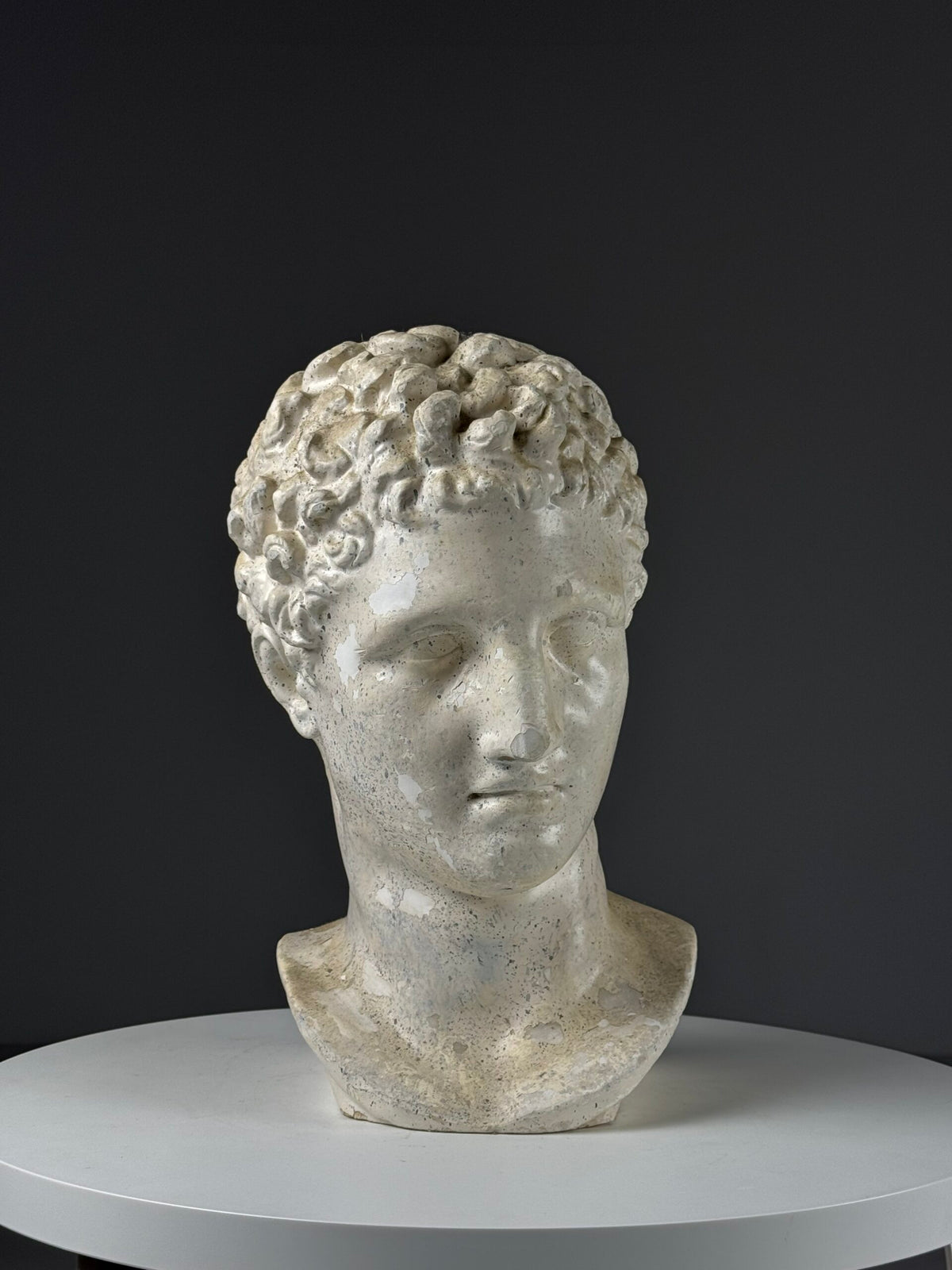 Plaster Head of the God Hermes, photo 17