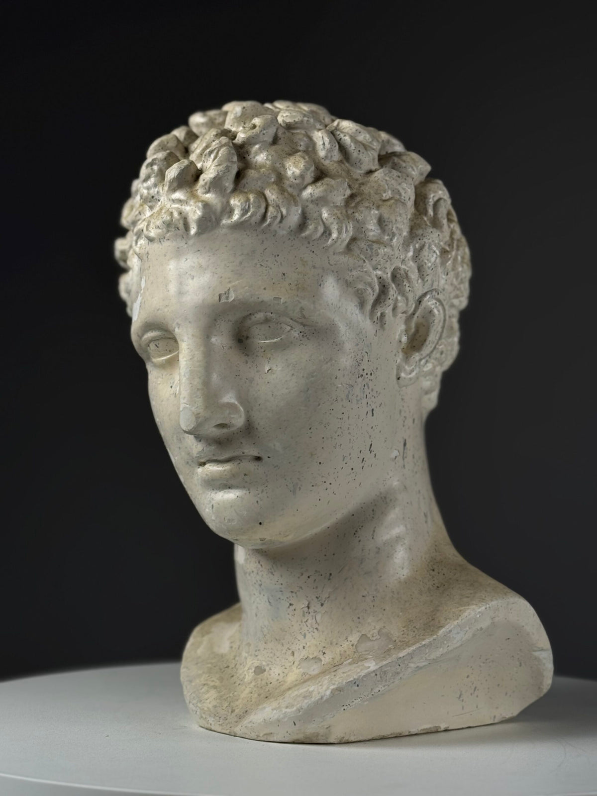 Plaster Head of the God Hermes, photo 11