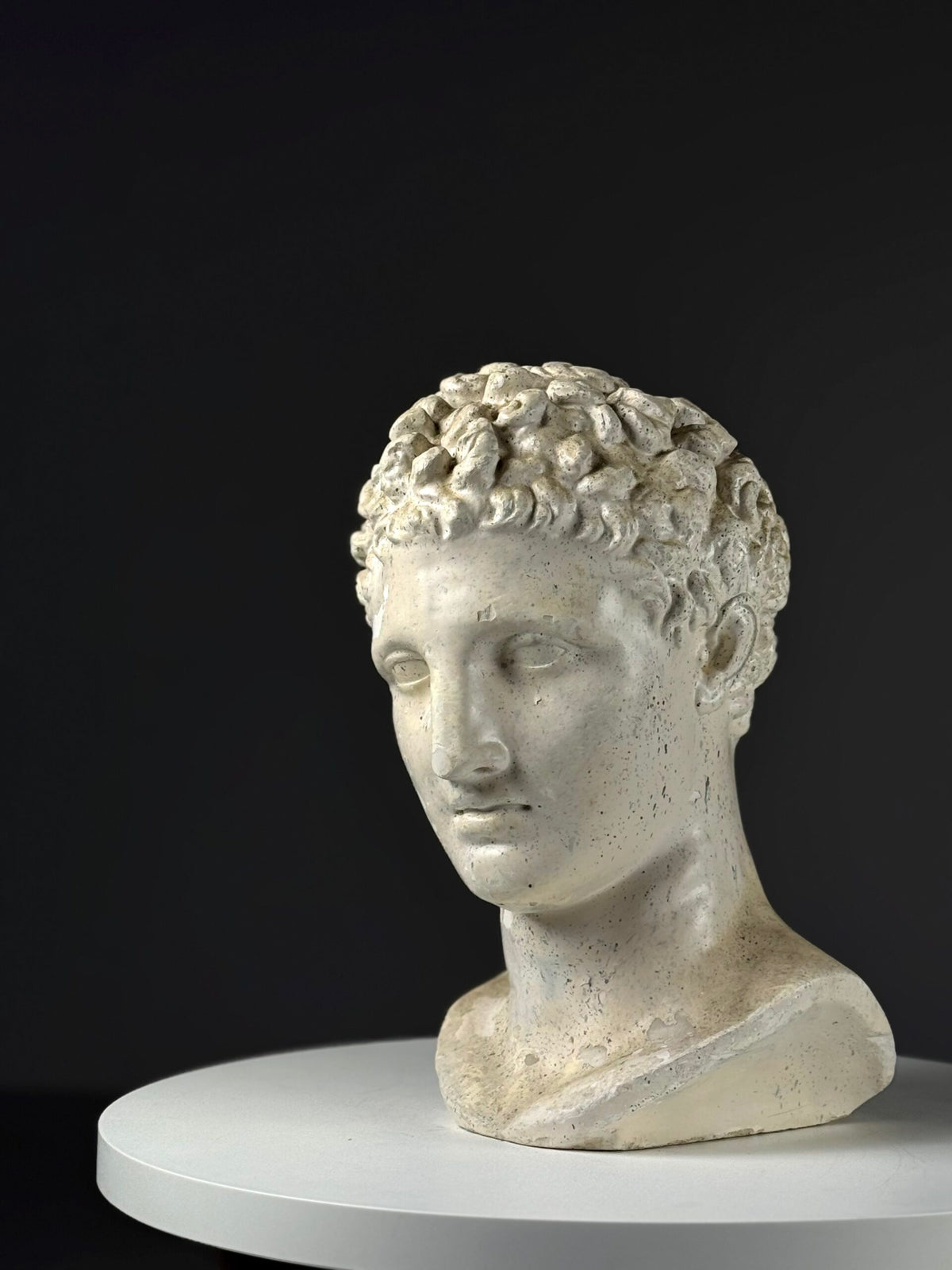 Plaster Head of the God Hermes, photo 9