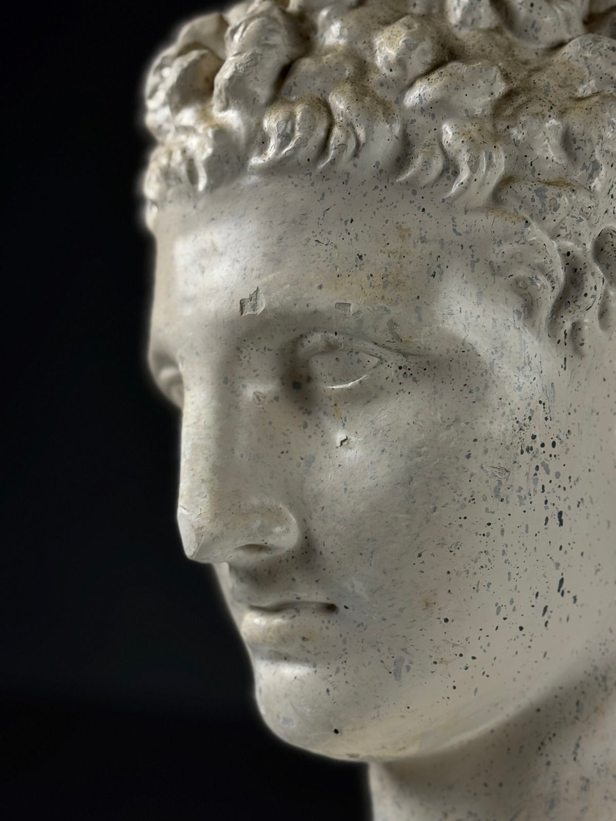 Plaster Head of the God Hermes, photo 8