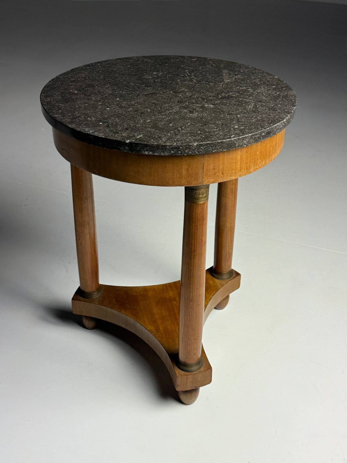 Empire Gueridon with Hard Stone Top, c. 1900, photo 12