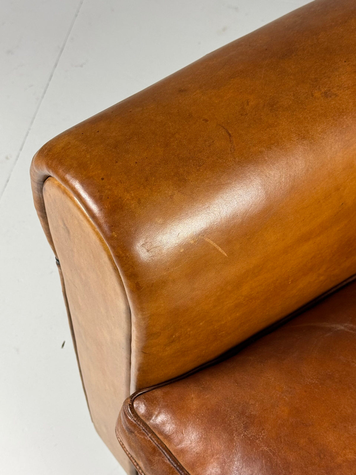 Pair of Bart van Bekhoven Sheepskin Club Chairs, photo 19