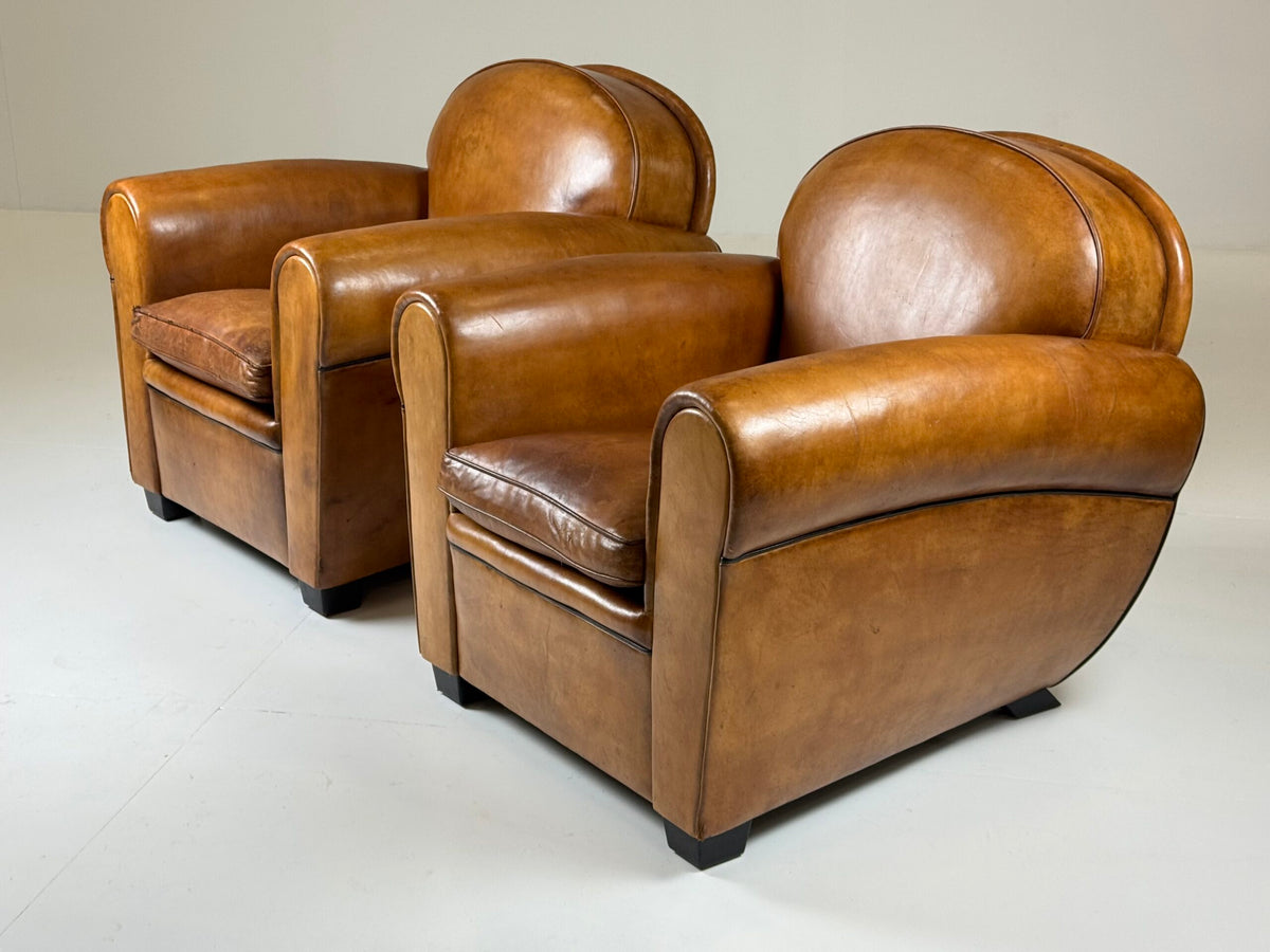 Pair of Bart van Bekhoven Sheepskin Club Chairs, photo 14