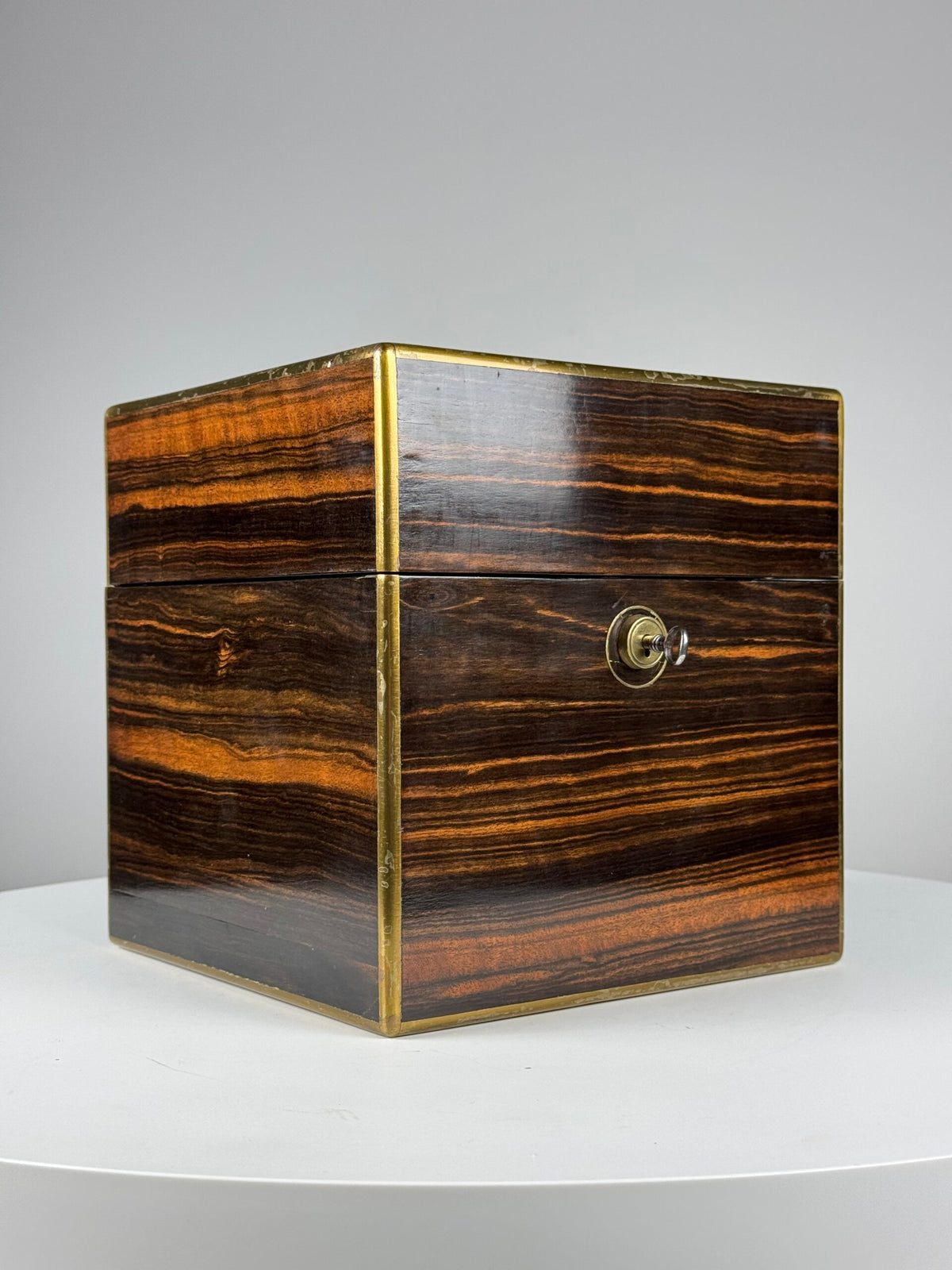 Late 19th Century Decanter Box with Bramah Lock, photo 4