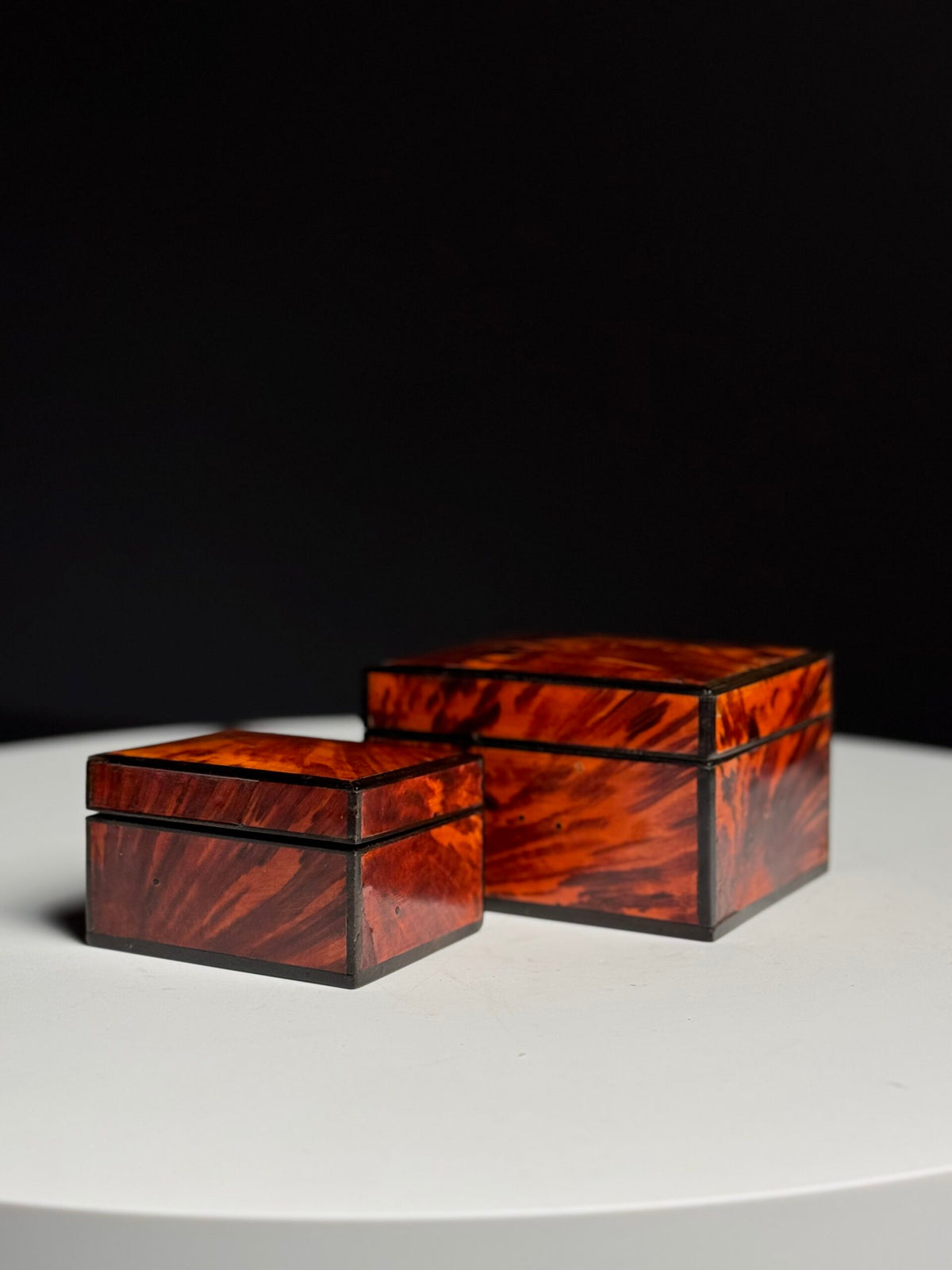 Tortoiseshell and Ebony Jewellery Boxes, France, 1920 to 1930, photo 10
