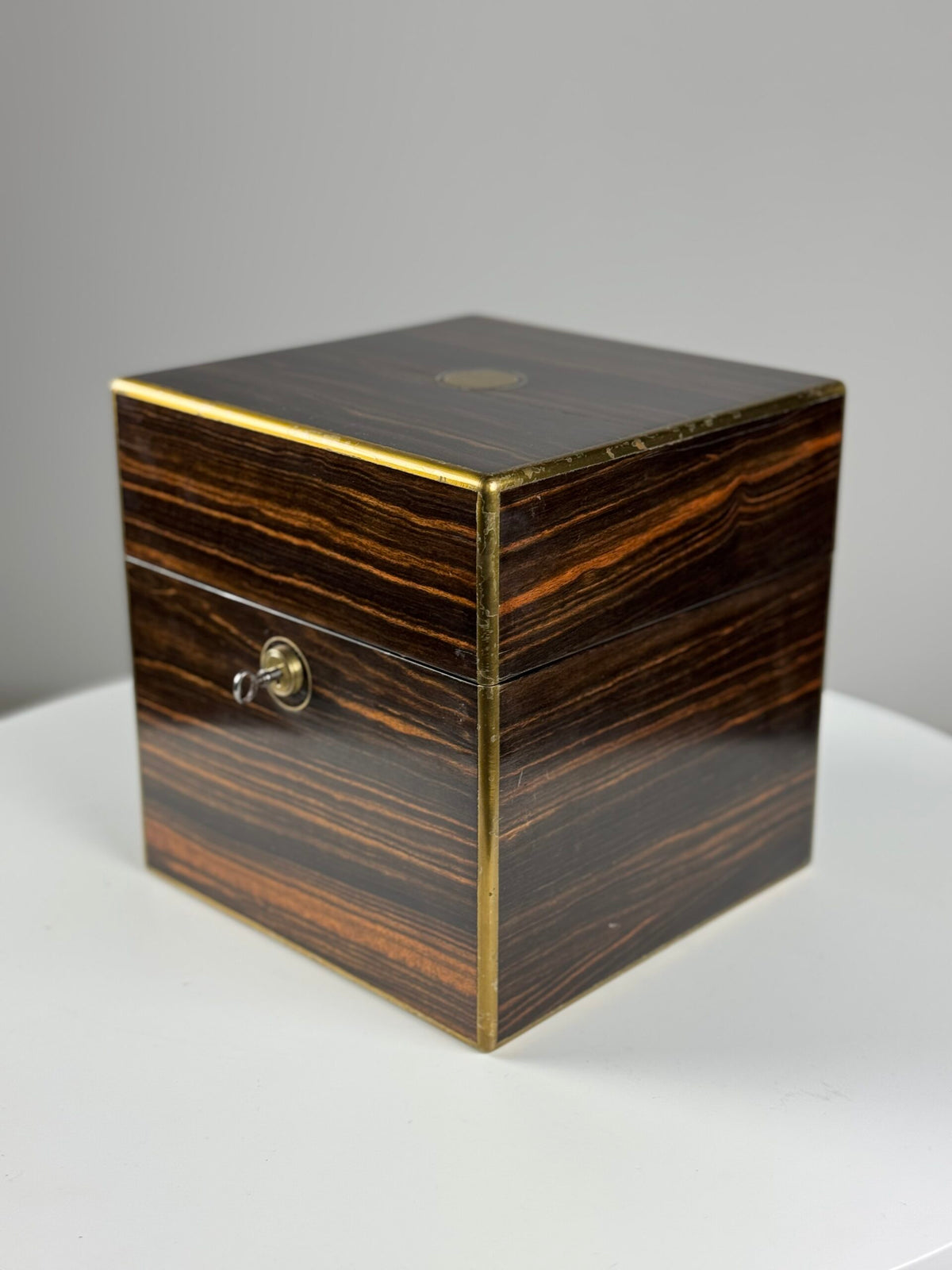 Late 19th Century Decanter Box with Bramah Lock, photo 11