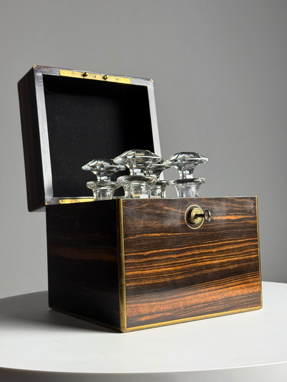 Late 19th Century Decanter Box with Bramah Lock, photo 24