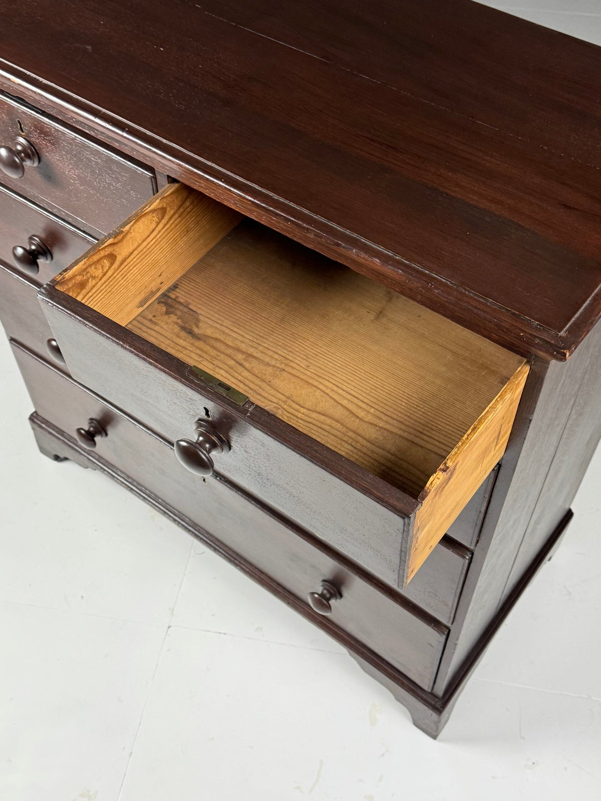 English Oak Chest of Drawers, Early 19th Century, photo 12
