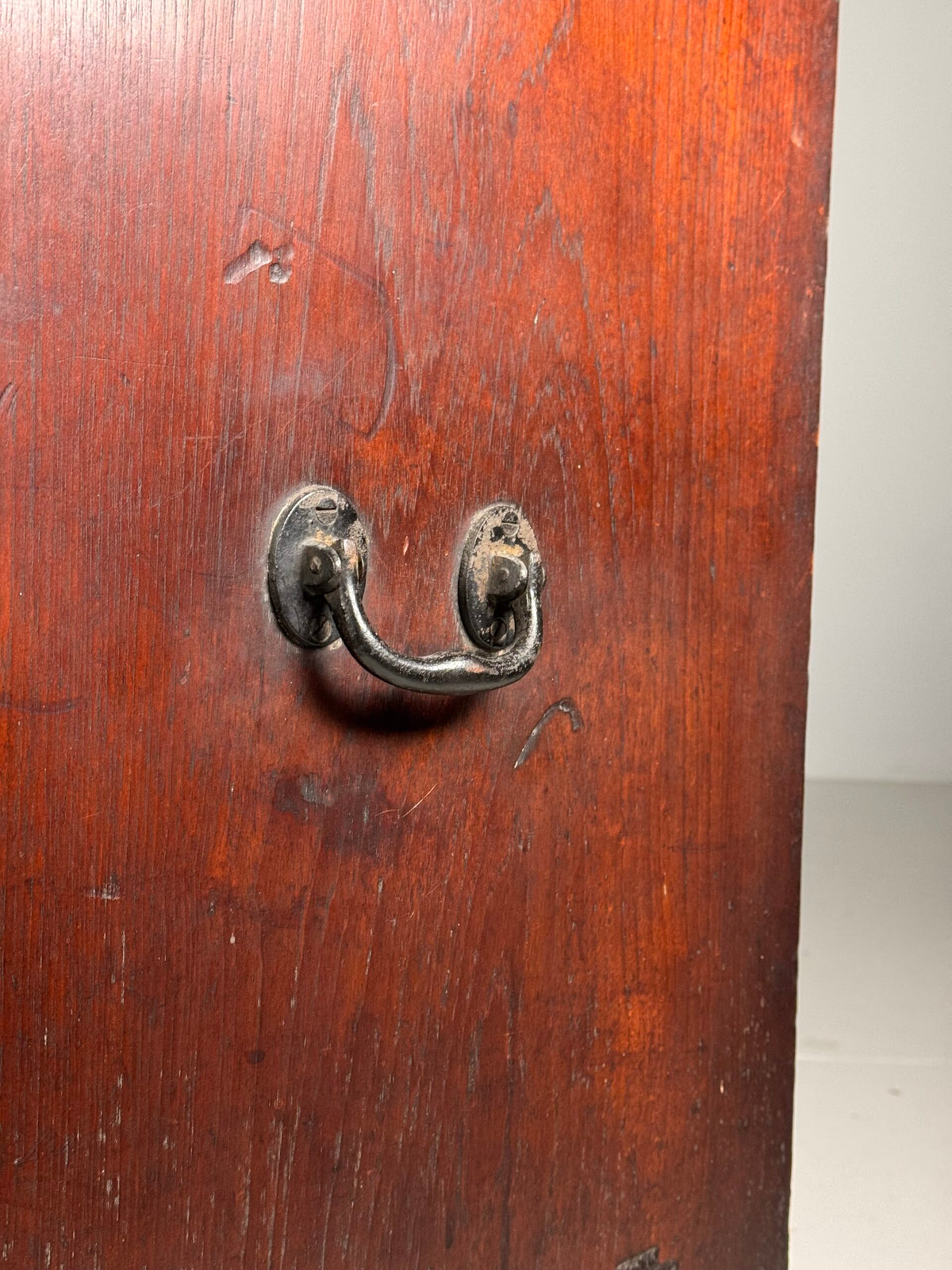 English Mahogany Campaign Chest of Drawers, 19th Century, photo 13