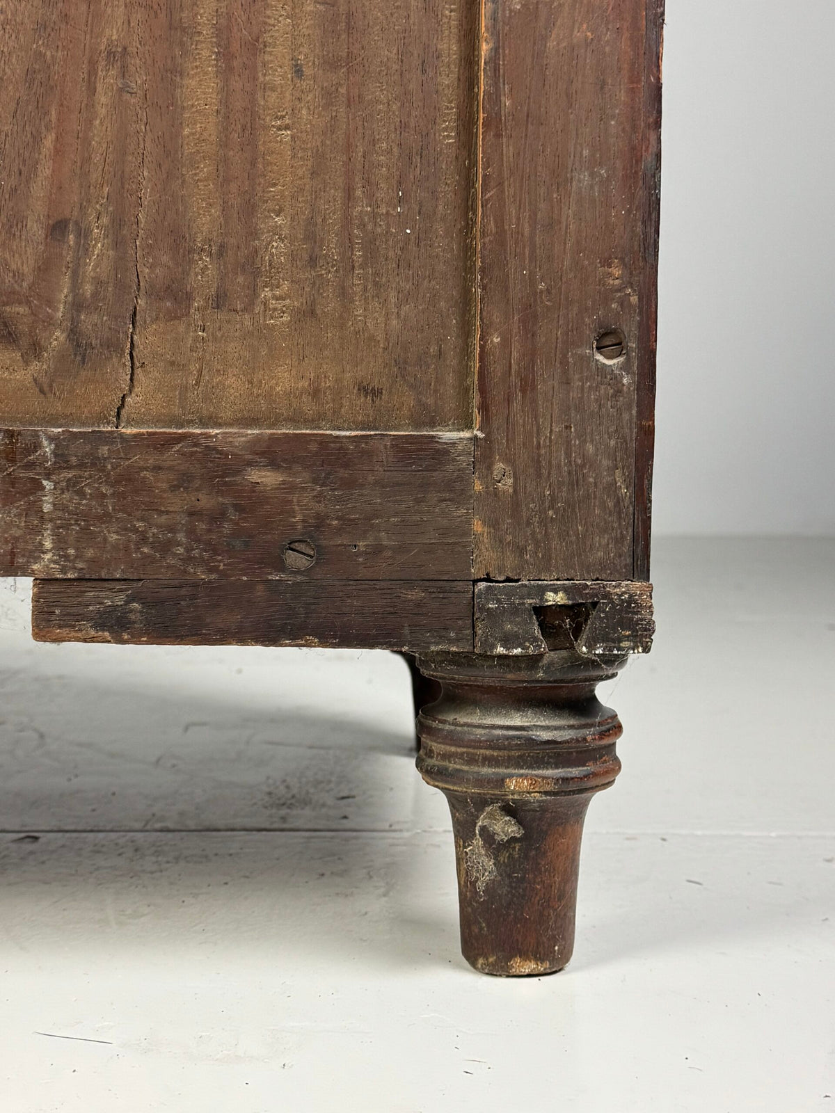 English Mahogany Campaign Chest of Drawers, 19th Century, photo 23
