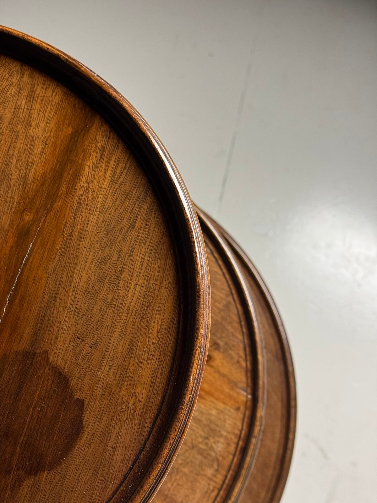 English Mahogany Etagere Tray Table, 19th Century, photo 10