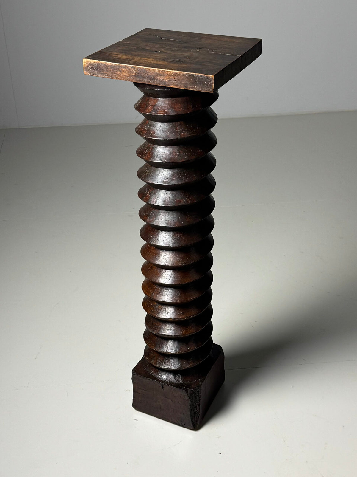 French Press Column Pedestal, c. 1900, photo 6