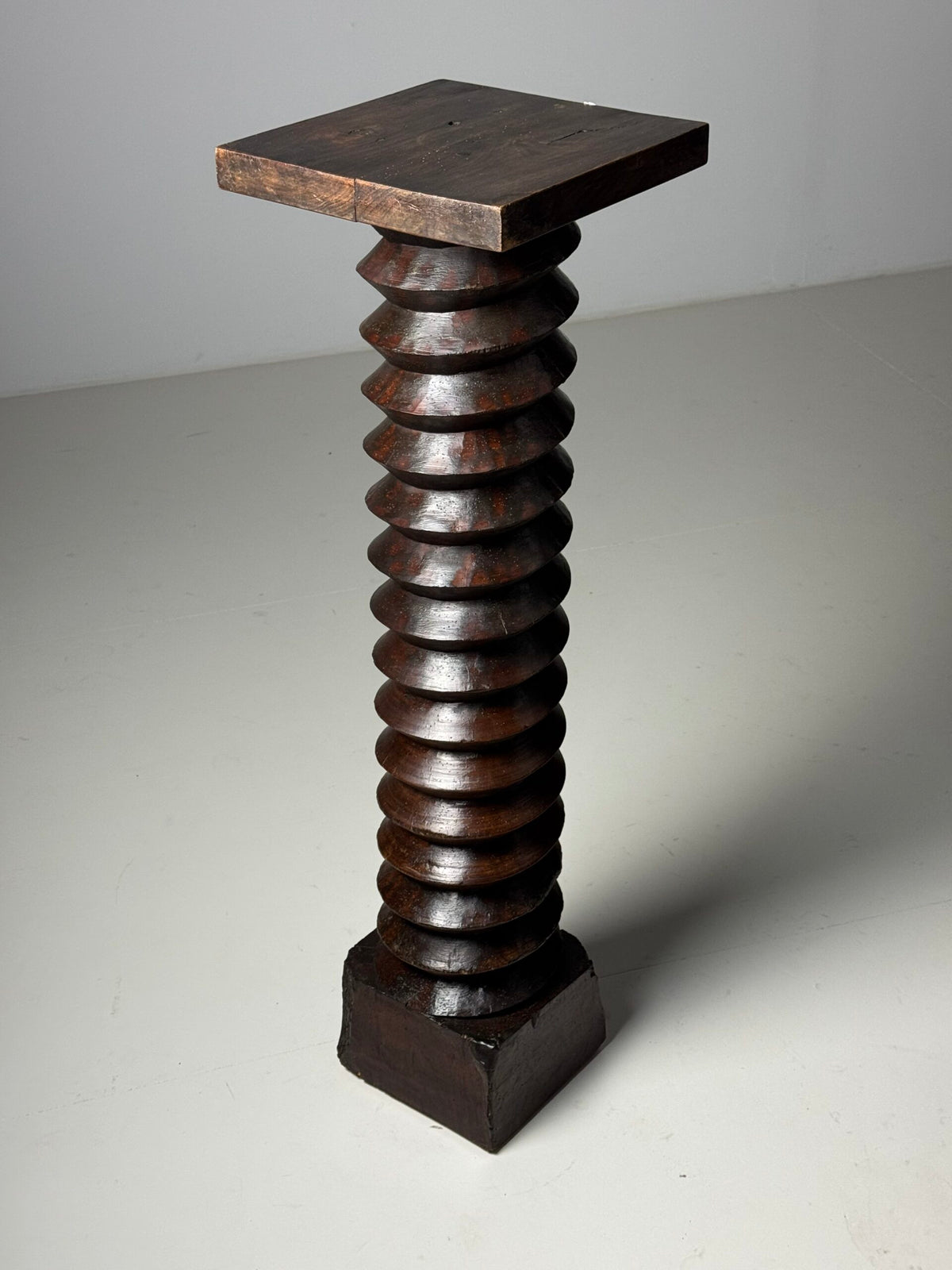 French Press Column Pedestal, c. 1900, photo 16