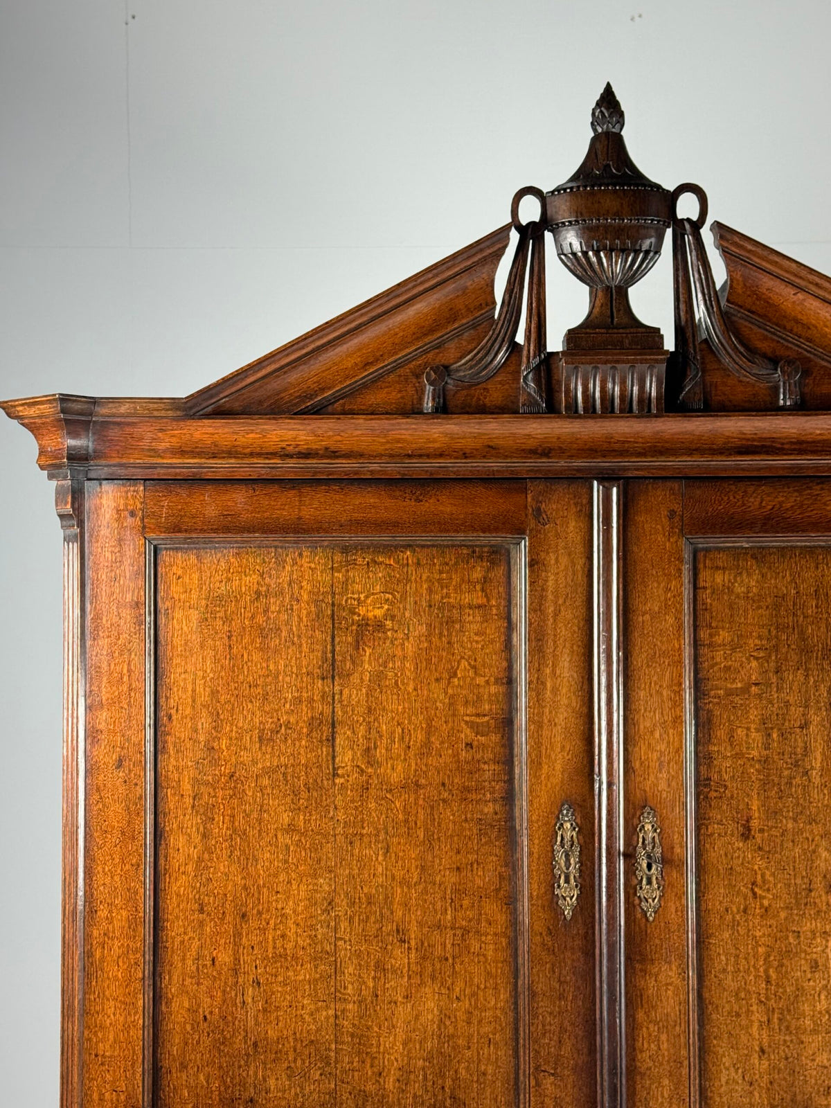 Dutch Solid Oak Cabinet, Late 18th Century, photo 7