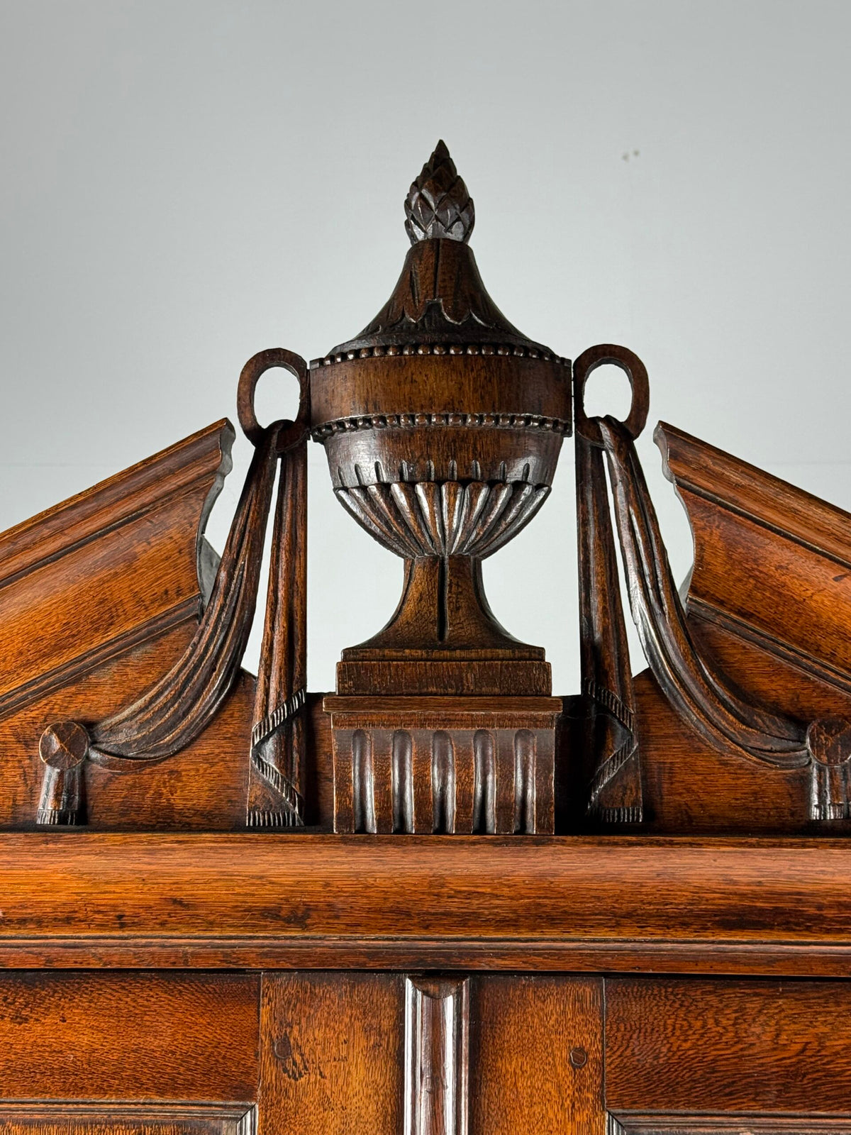 Dutch Solid Oak Cabinet, Late 18th Century, photo 28