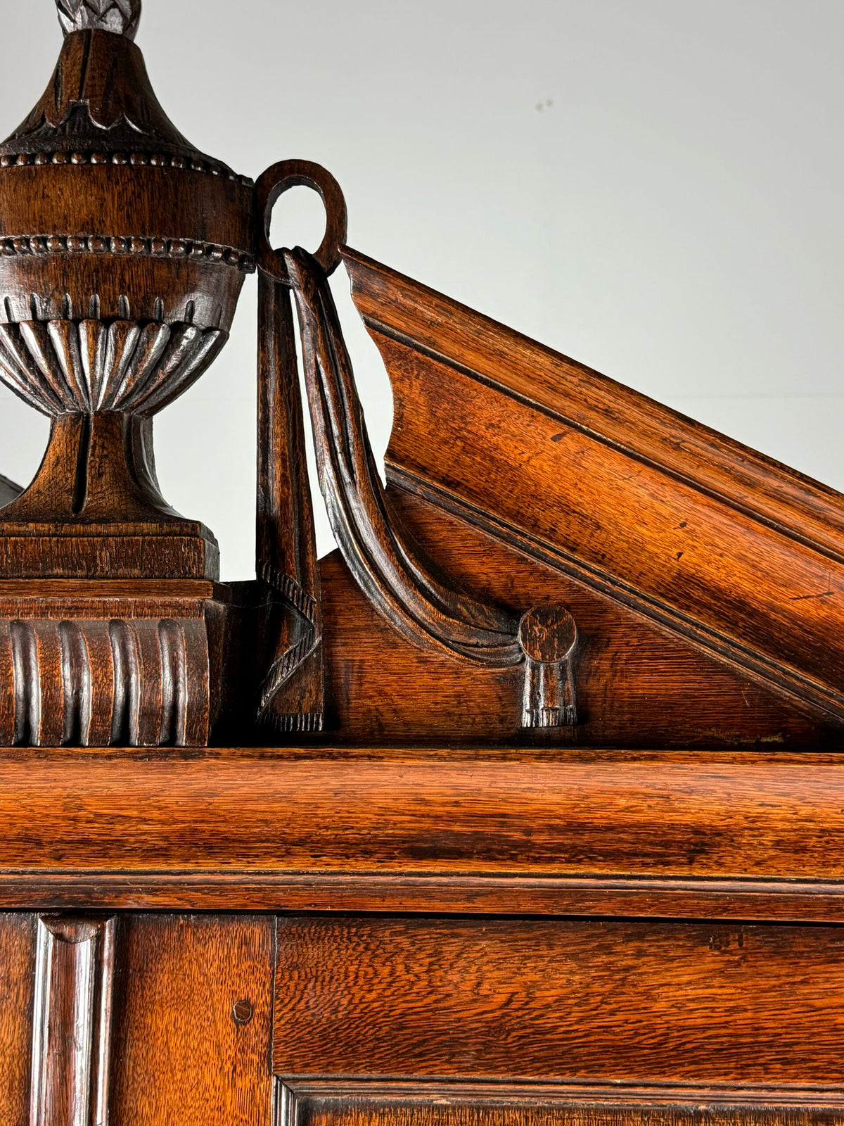 Dutch Solid Oak Cabinet, Late 18th Century, photo 25