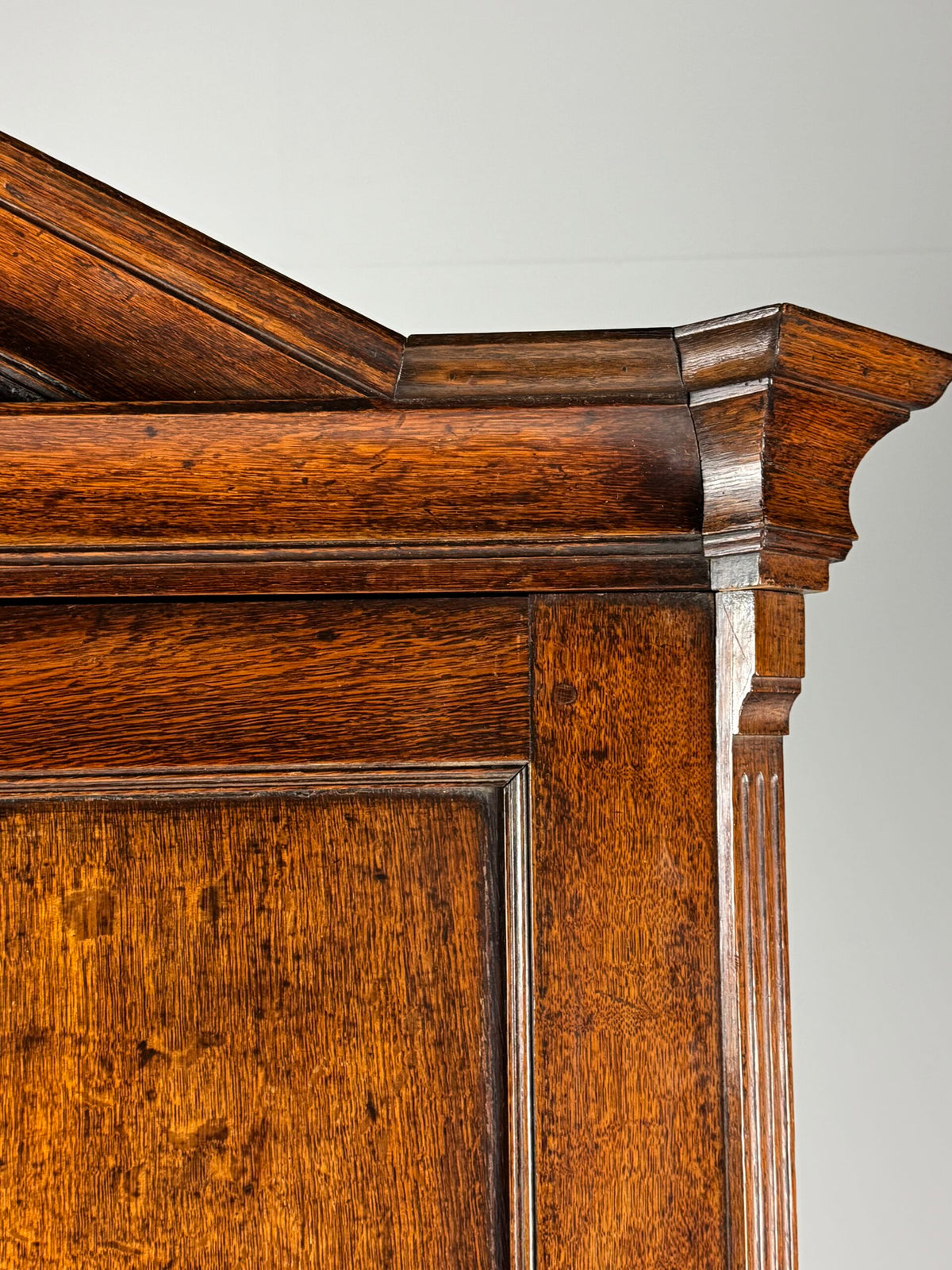 Dutch Solid Oak Cabinet, Late 18th Century, photo 24