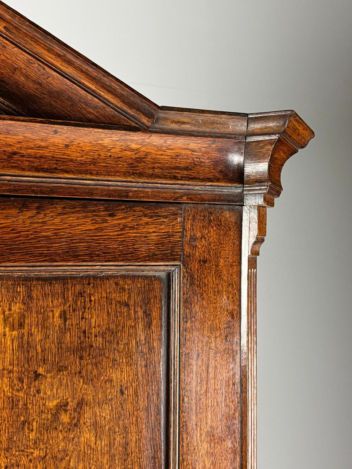 Dutch Solid Oak Cabinet, Late 18th Century, photo 23