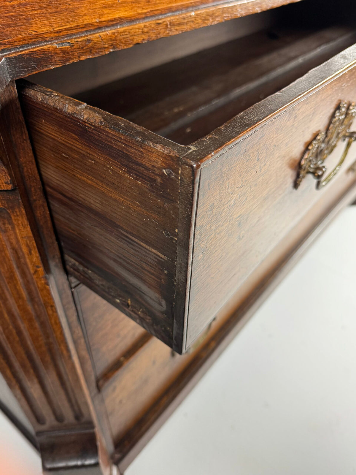 Dutch Solid Oak Cabinet, Late 18th Century, photo 17