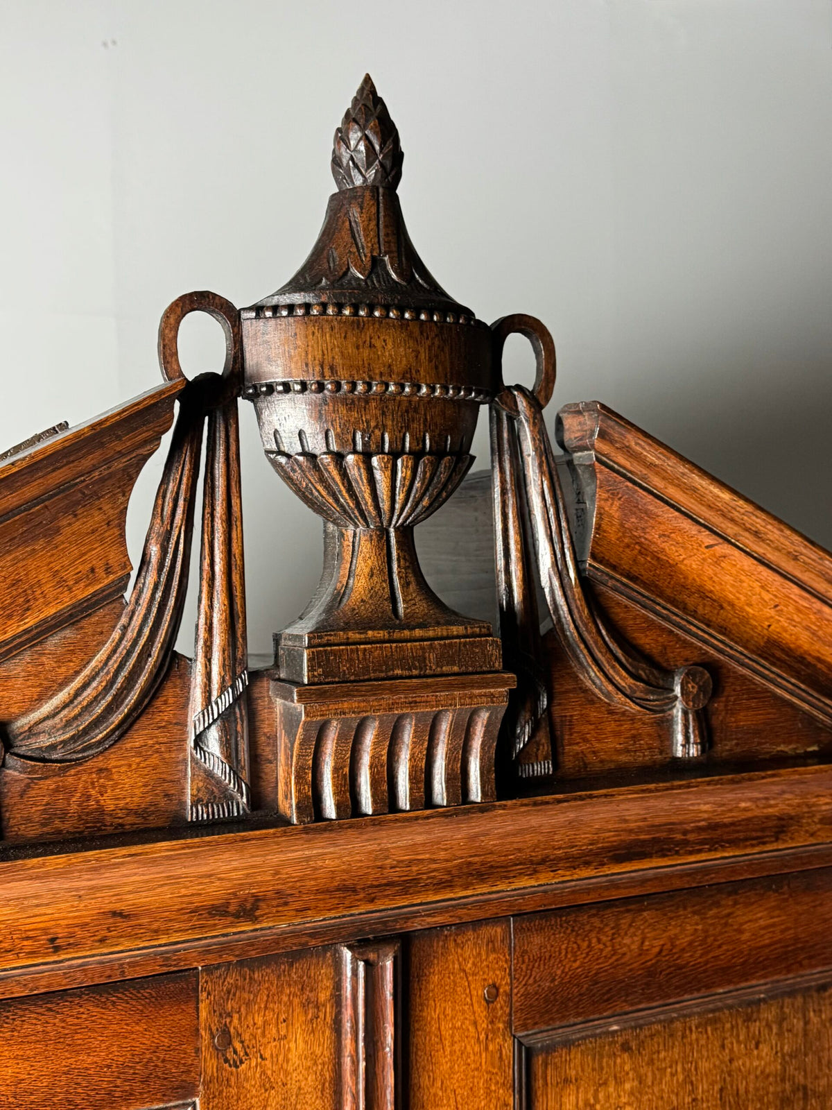 Dutch Solid Oak Cabinet, Late 18th Century, photo 5
