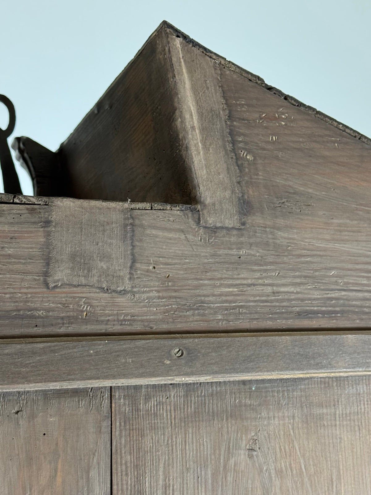 Dutch Solid Oak Cabinet, Late 18th Century, photo 22