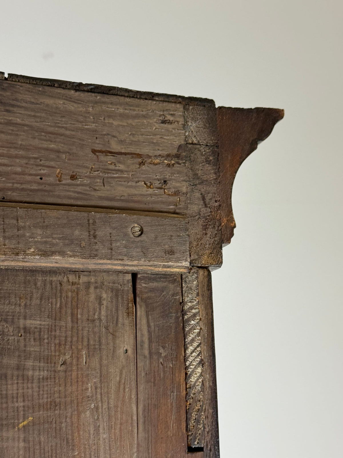 Dutch Solid Oak Cabinet, Late 18th Century, photo 15