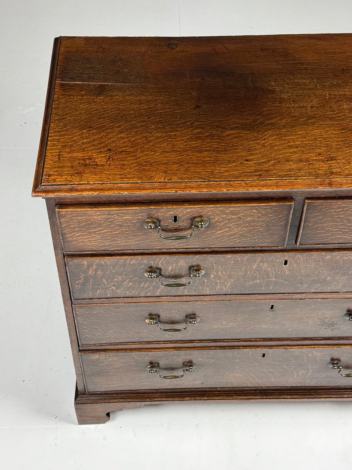 English Georgian Oak Chest of Drawers, circa 1780, photo 16