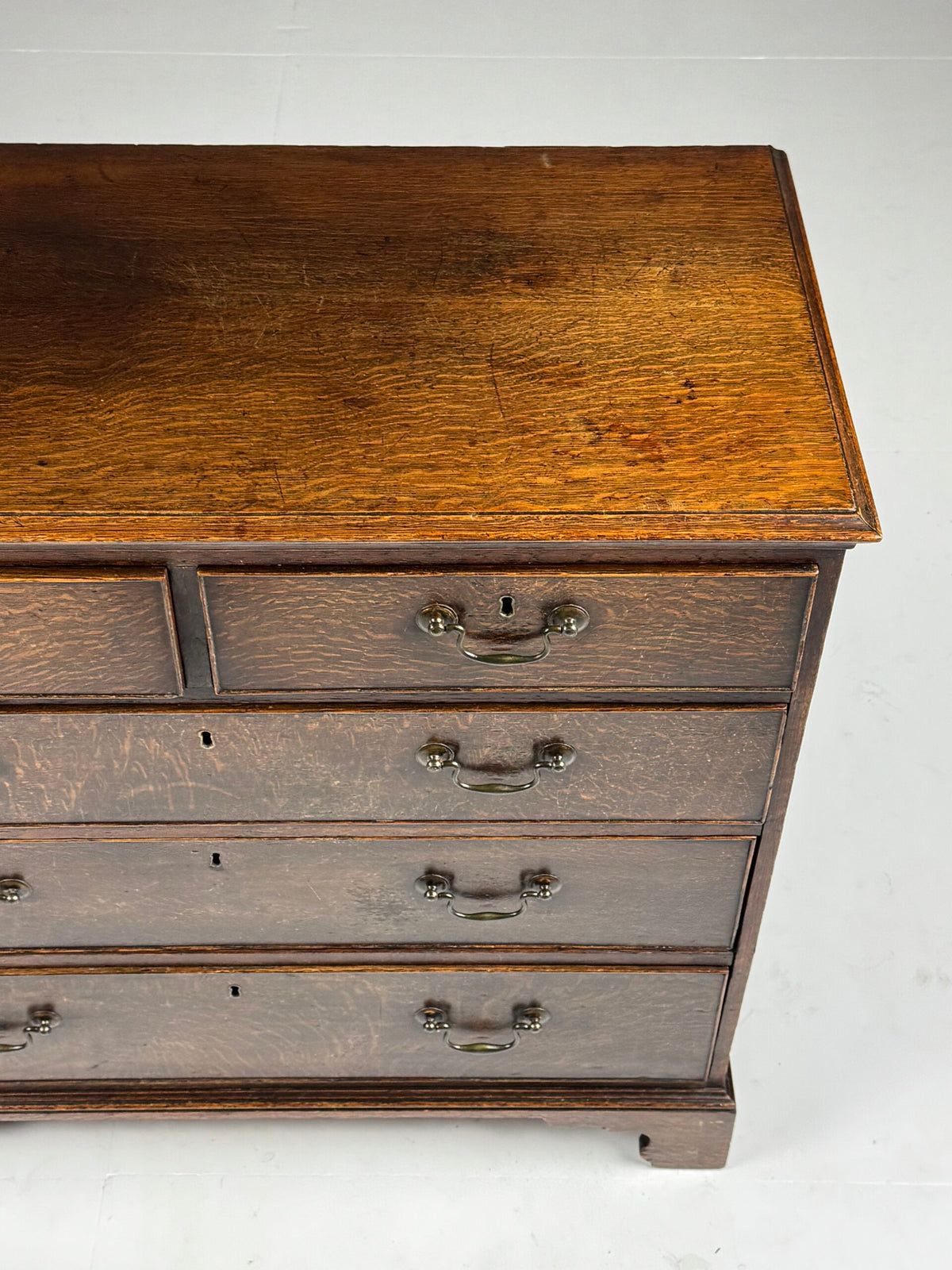English Georgian Oak Chest of Drawers, circa 1780, photo 15