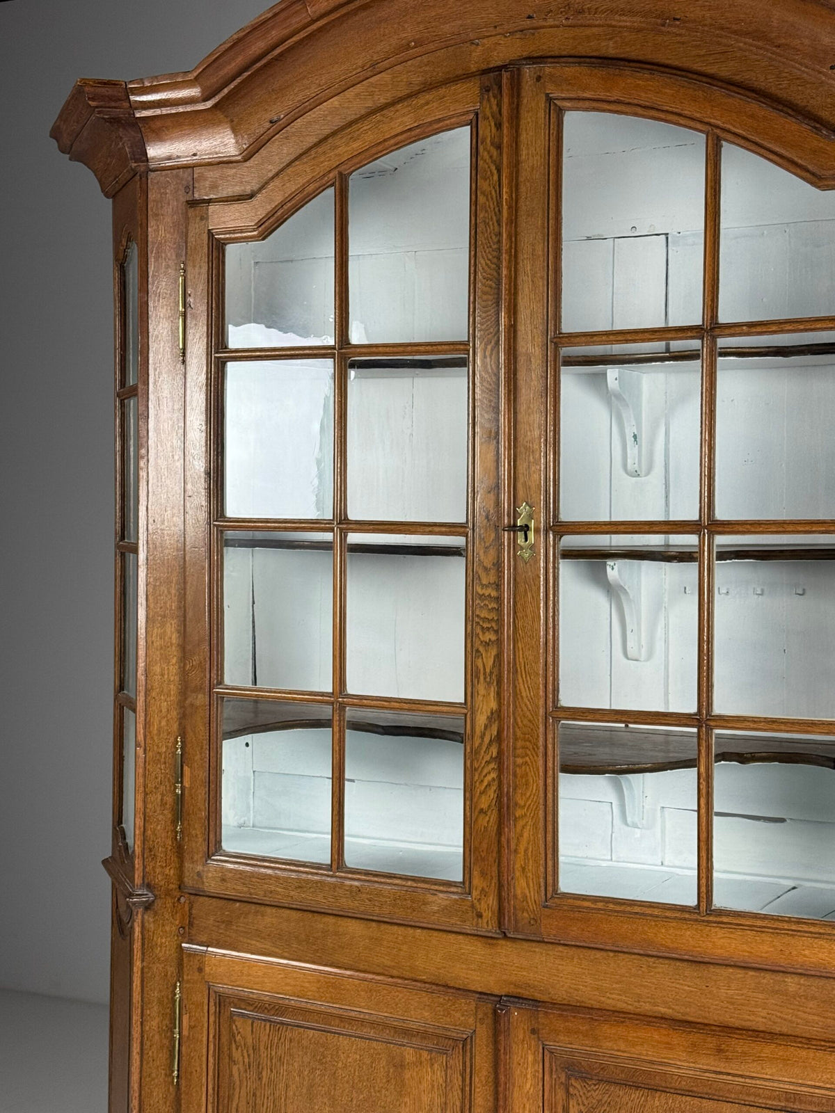 Very Large Belgian Oak Bookcase or Buffet Cabinet, c. 1800, photo 31